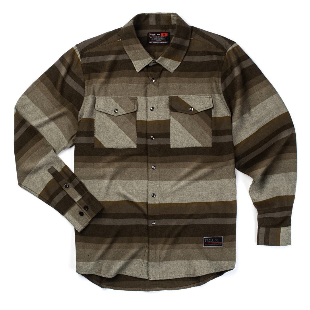 Otto Flannel, Green White - Purpose-Built / Home of the Trades