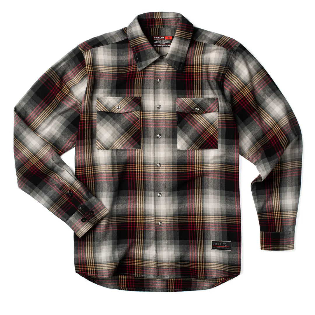 True Grit Flannel - Black