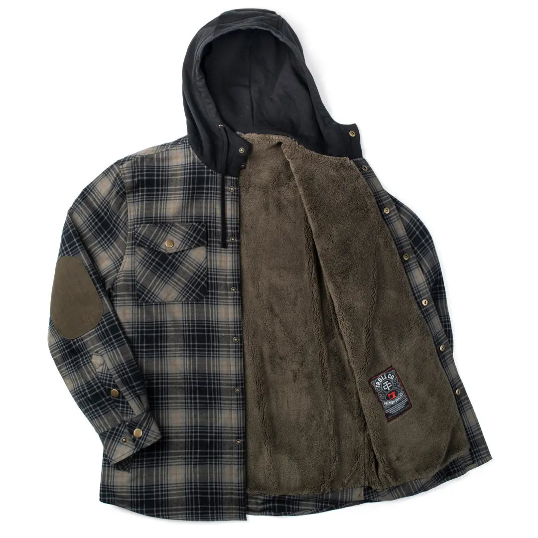 Grizzly Flannel Jacket - Black Grit