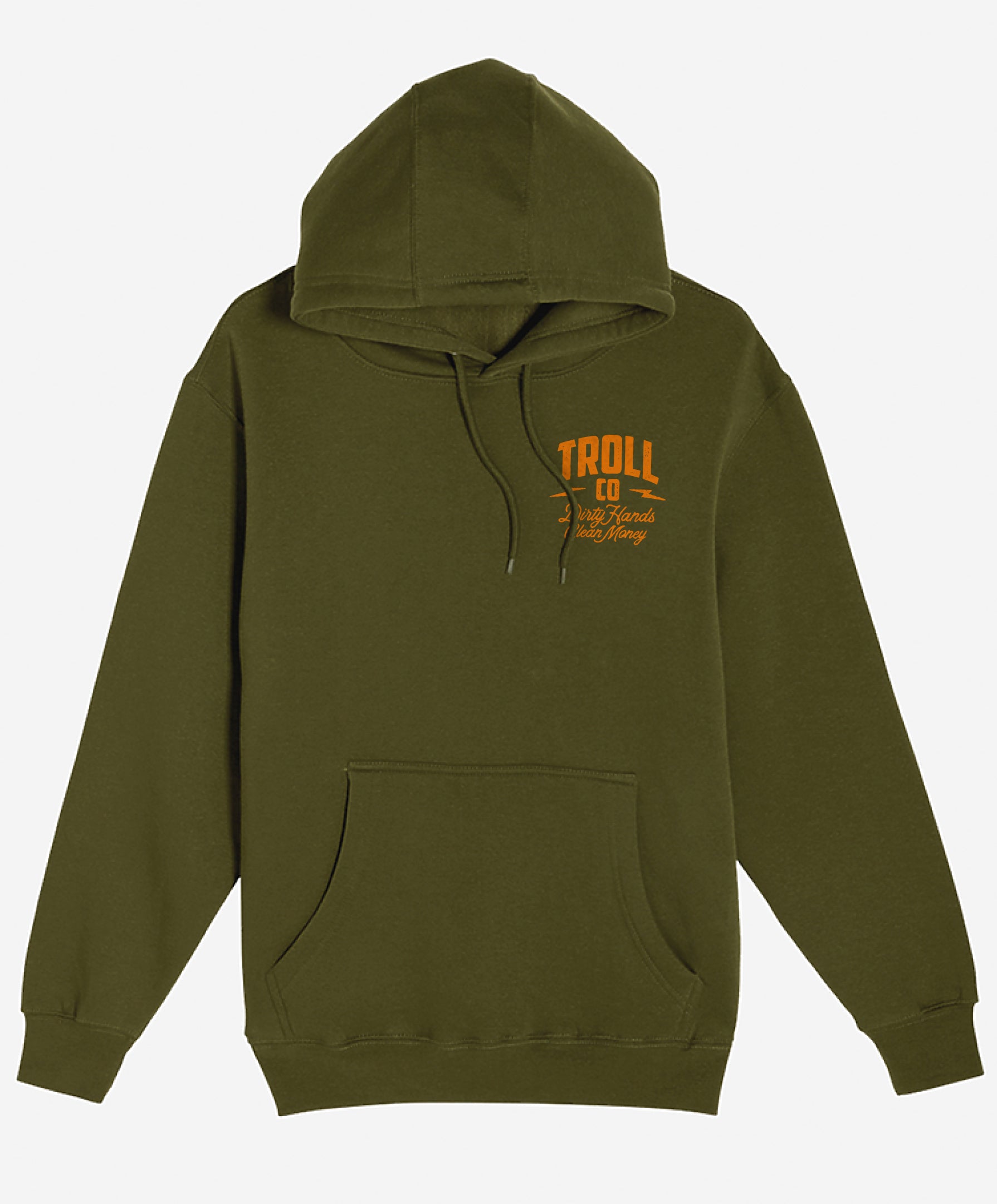 Men’s Winged Roller Hoodie, Military Green