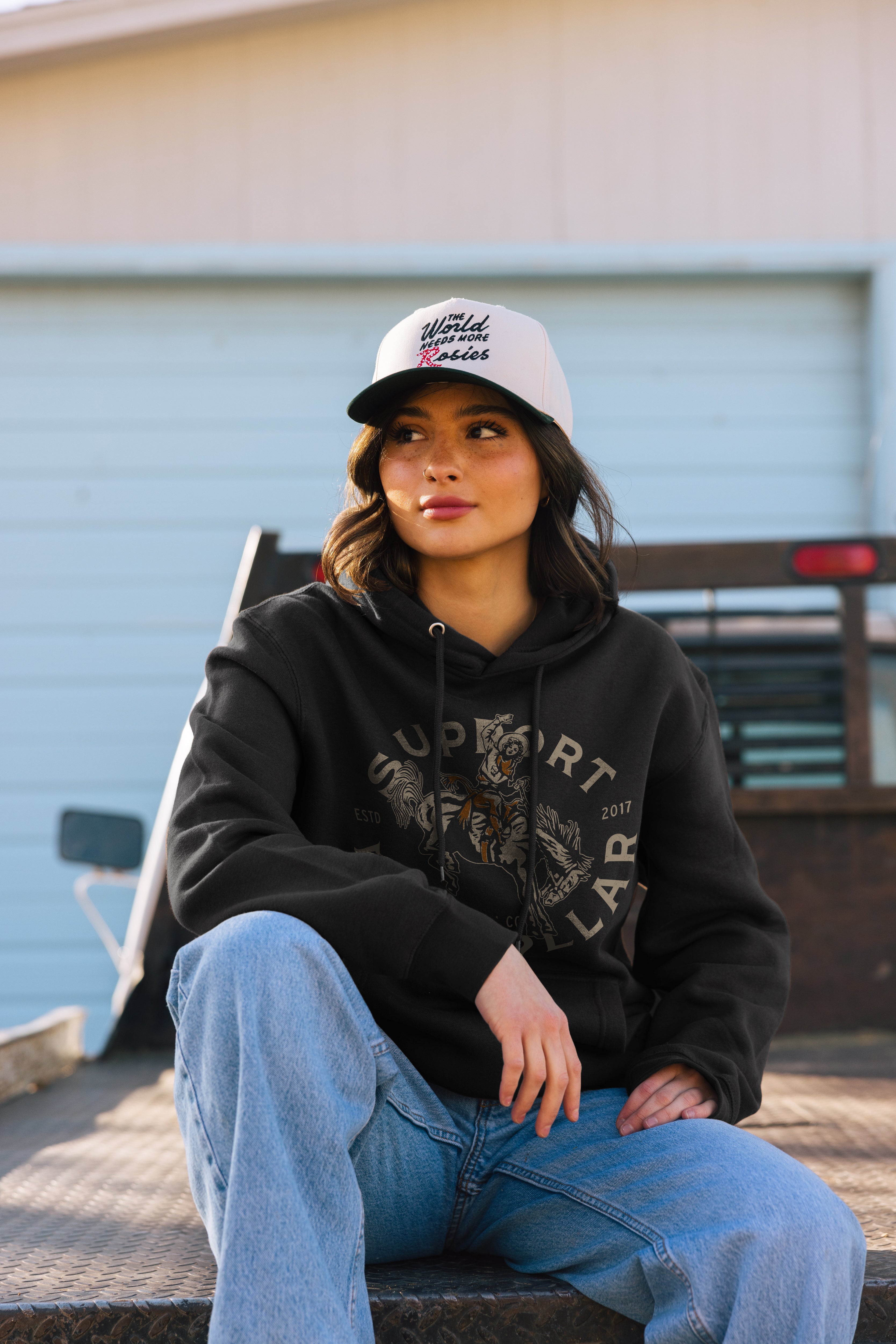 Women’s SBC Rodeo Hoodie, Black