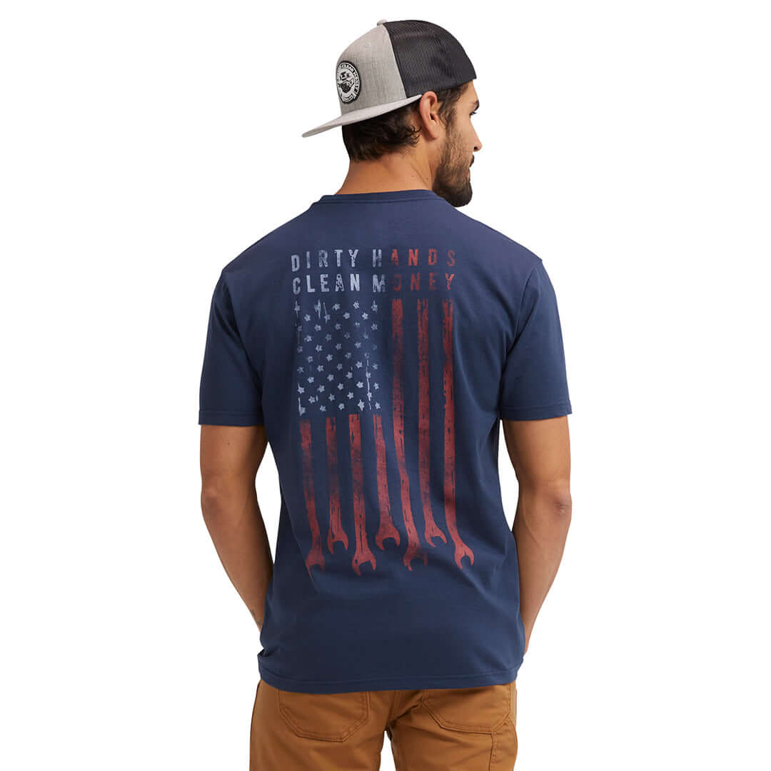 DHCM Flagship SS Tee, Navy