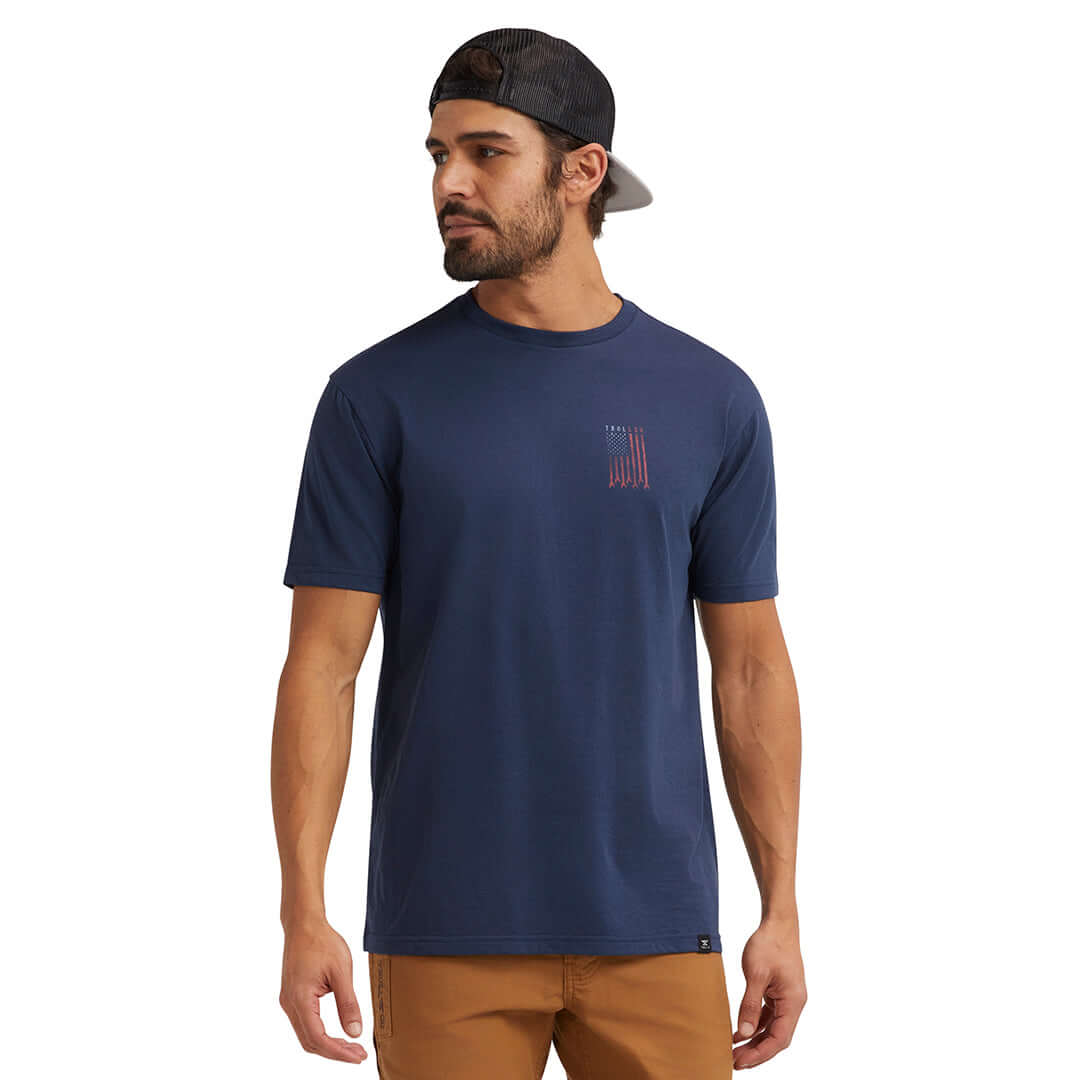 DHCM Flagship SS Tee, Navy