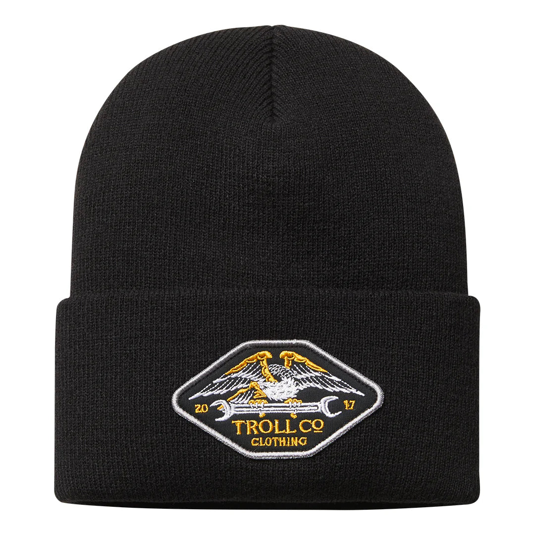 Wing Spanner Beanie - Black