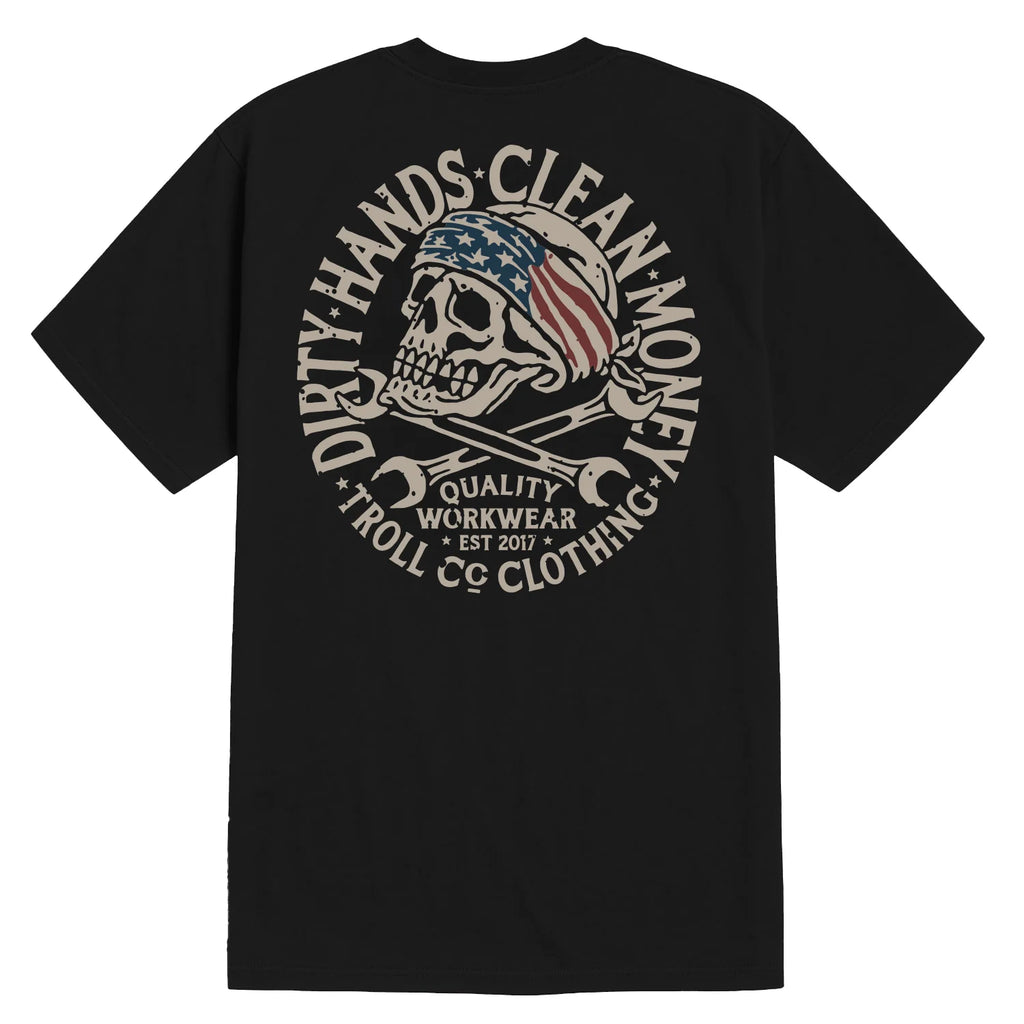 DHCM Pirate SS Tee- Black