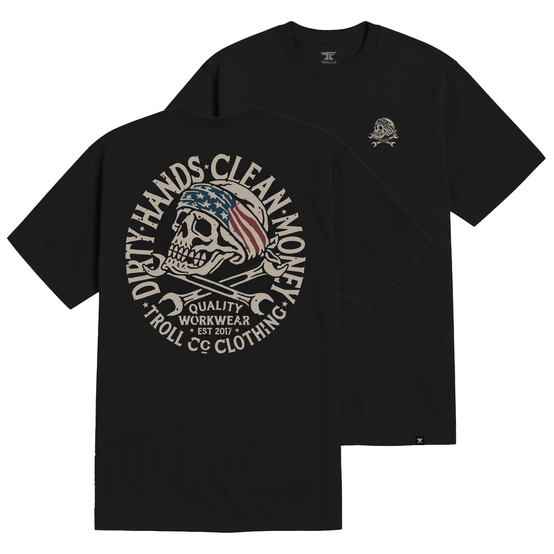 DHCM Pirate SS Tee- Black