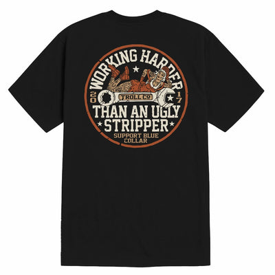 WHUS Poser SS Tee- Black