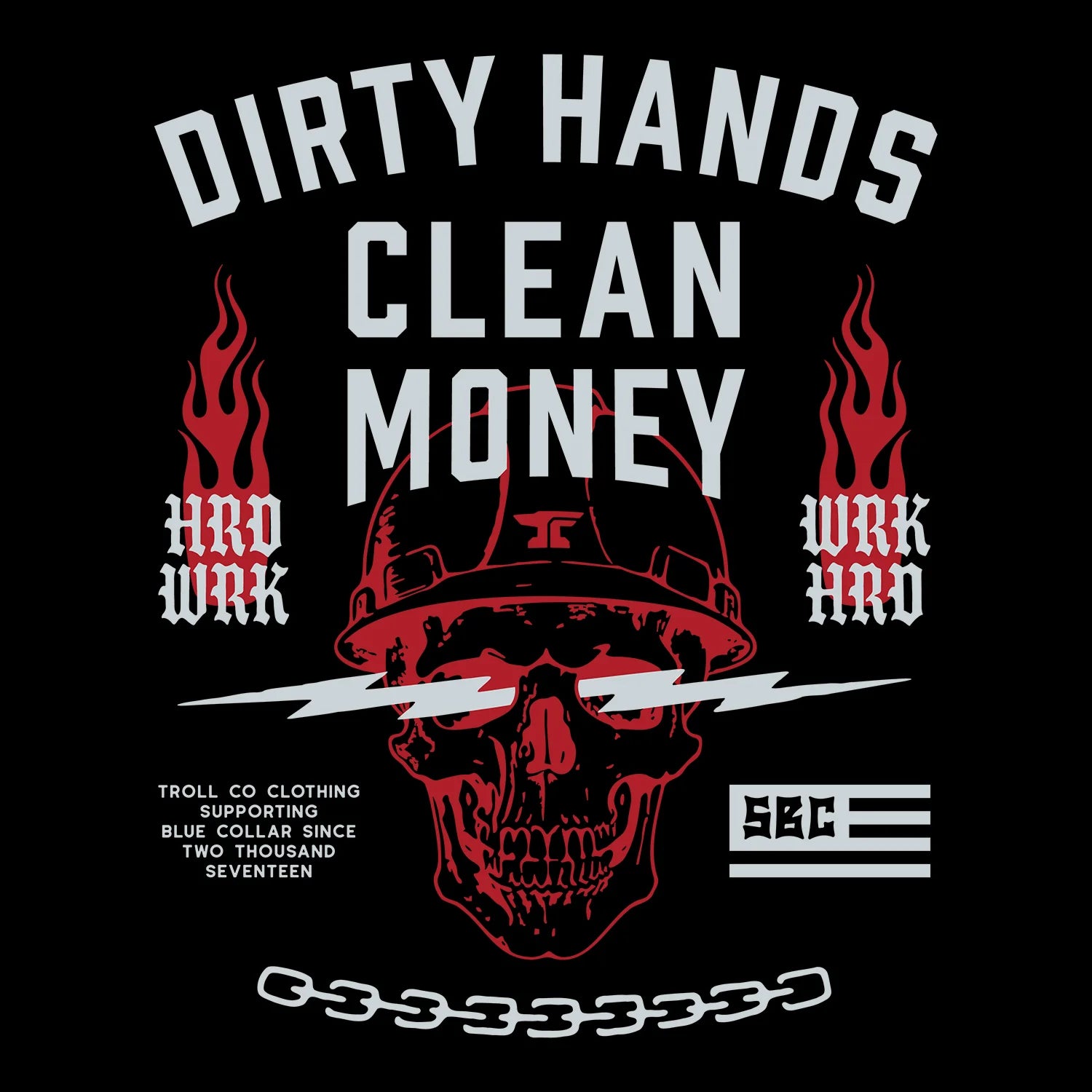 DHCM Firebolt SS Tee- Black