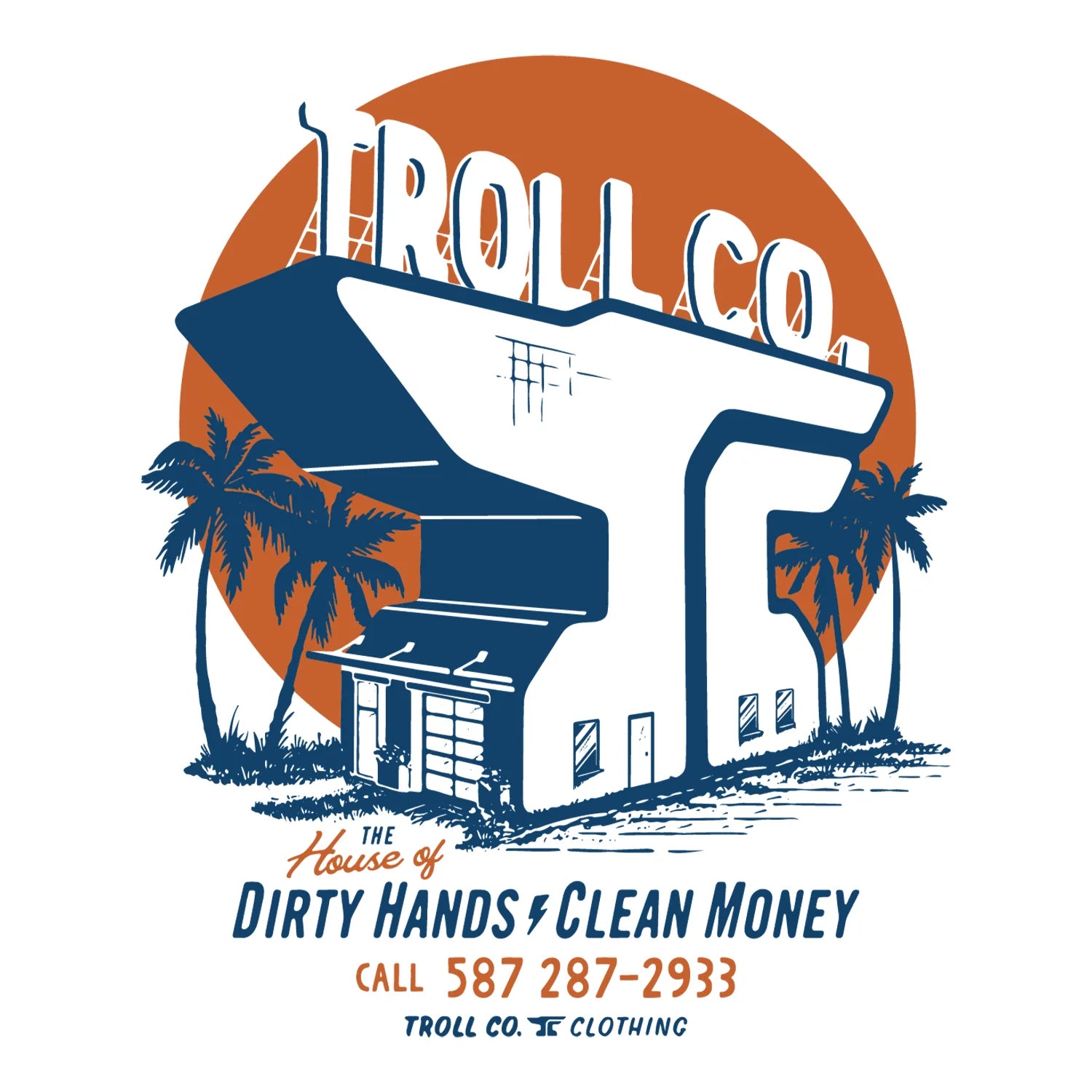 House of DHCM SS Tee- White