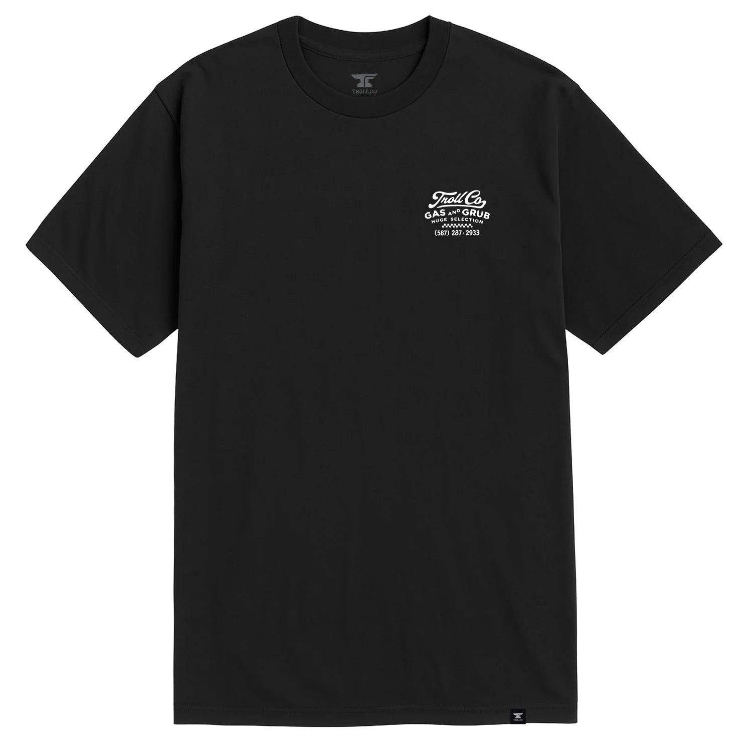 Gas and Grub SS Tee- Black