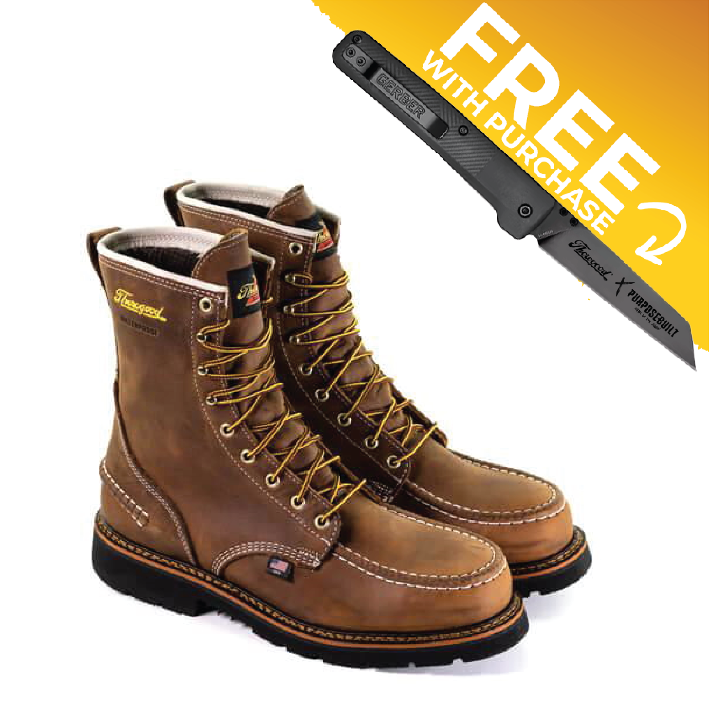 1957 Series Waterproof 8 Crazyhorse Moc Toe MAXwear90 Steel Toe