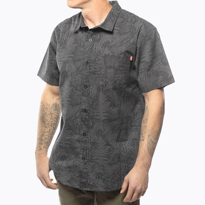 Tomahawk SS Button-Up - Black