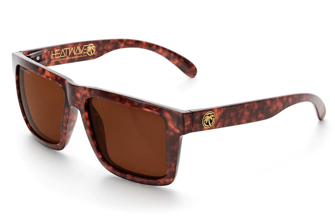XL Vise Z87 Sunglasses Tortoise Frame: Polarized Brown Lens
