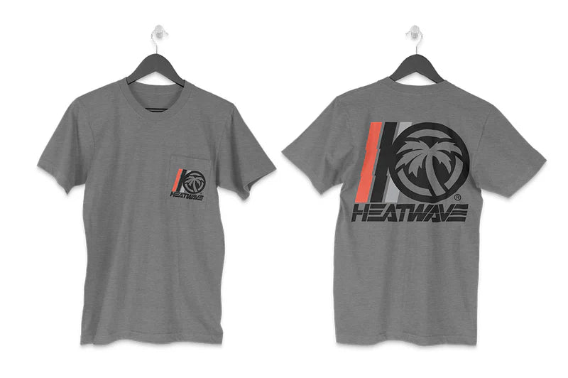 Heat Wave Turbo Ring T-Shirt - Grey