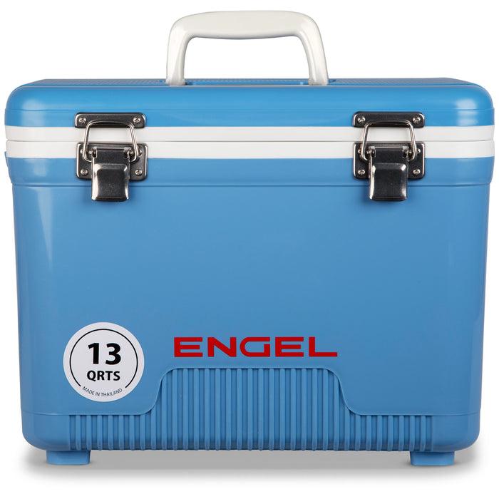 13 Quart Drybox / Cooler: Blue - Purpose-Built / Home of the Trades