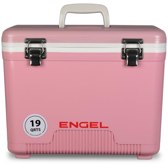 19 Quart Drybox / Cooler: Pink - Purpose-Built / Home of the Trades