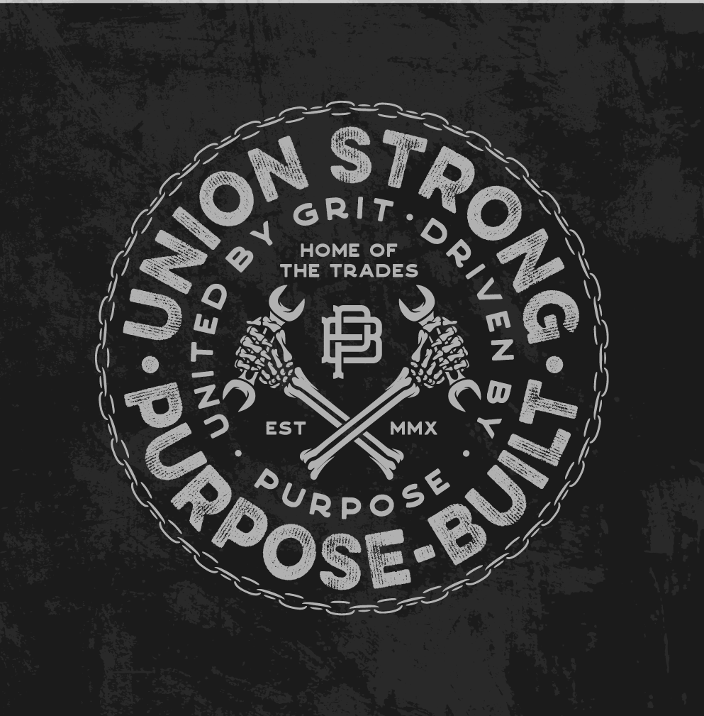 Union Strong Tee, Black