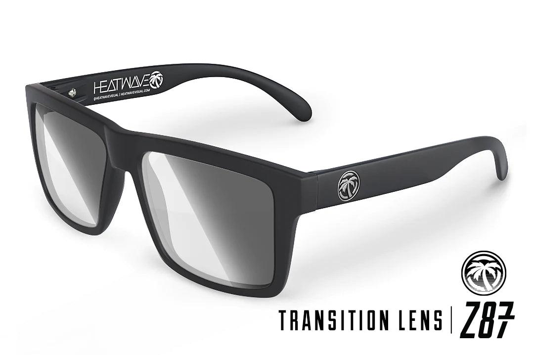 Vise Z87 Sunglasses Black Frame: Transition Z87 Lens - Purpose-Built / Home of the Trades
