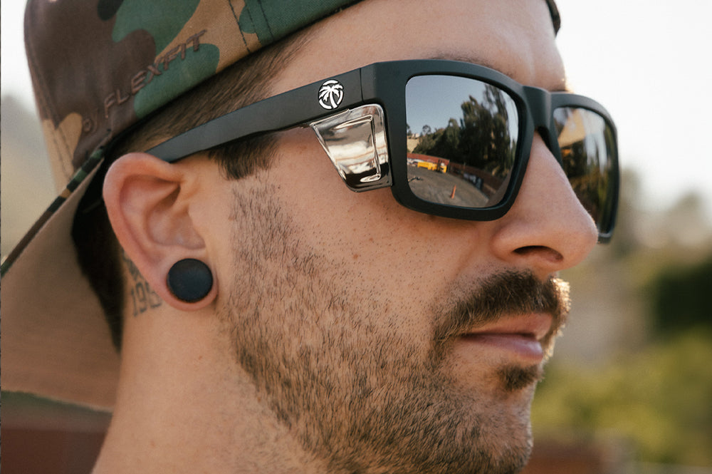 Performance Vise Matte Black - Silver Polarized Lens