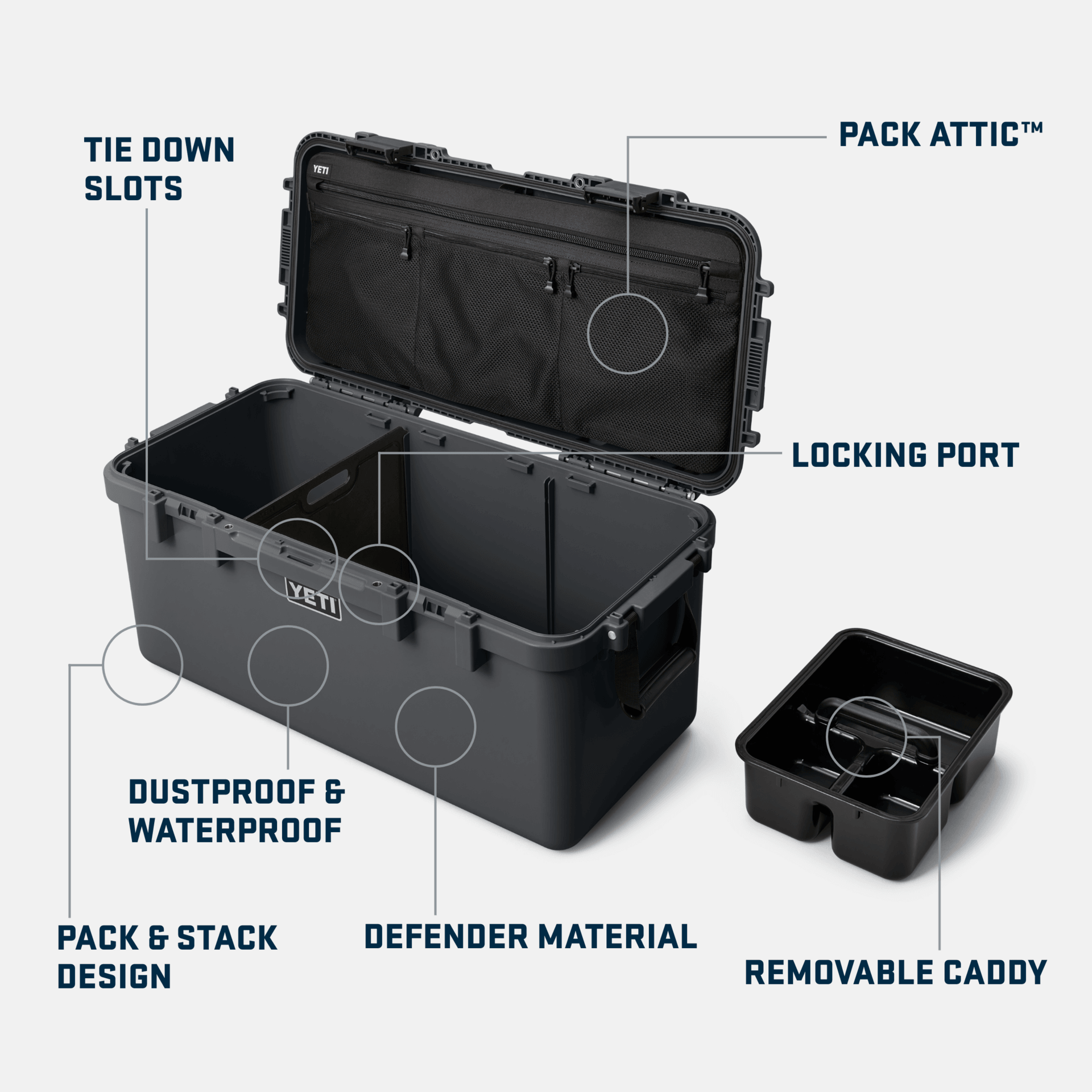 Loadout Gobox 60 Gear Case - Camp Green - Purpose-Built / Home of the Trades