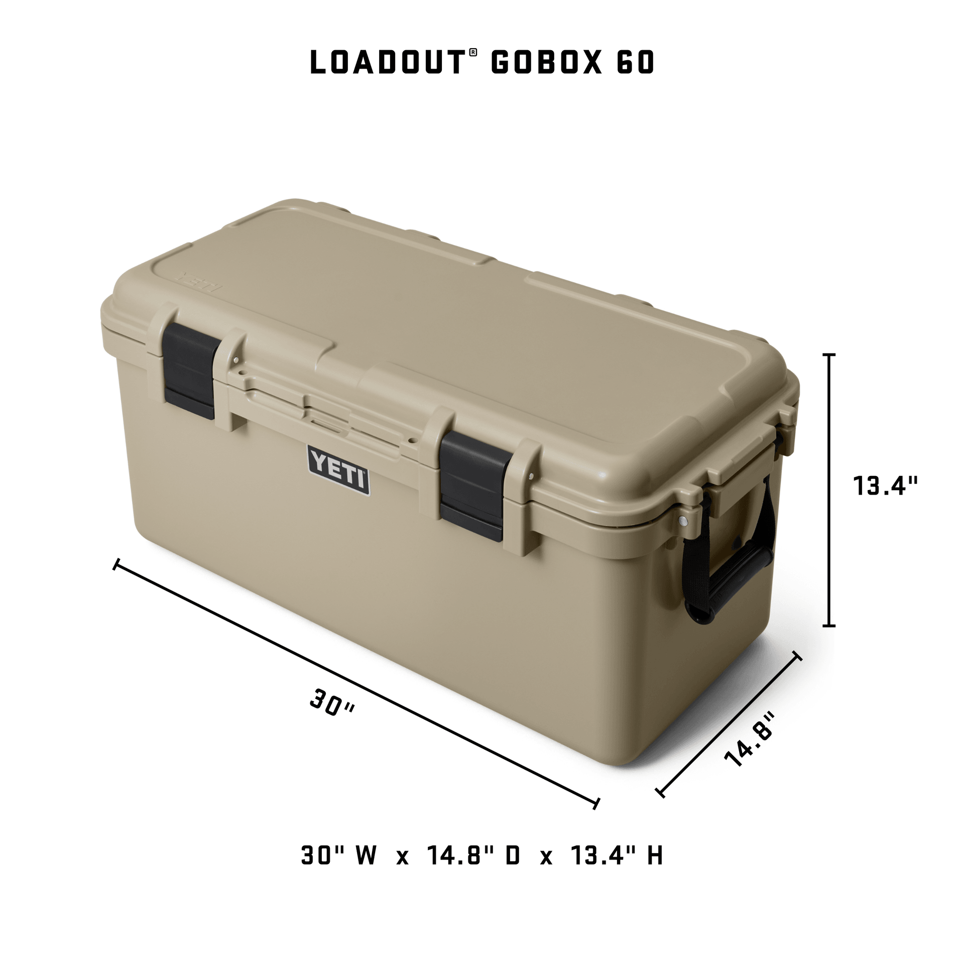 Loadout Gobox 60 Gear Case - Camp Green - Purpose-Built / Home of the Trades