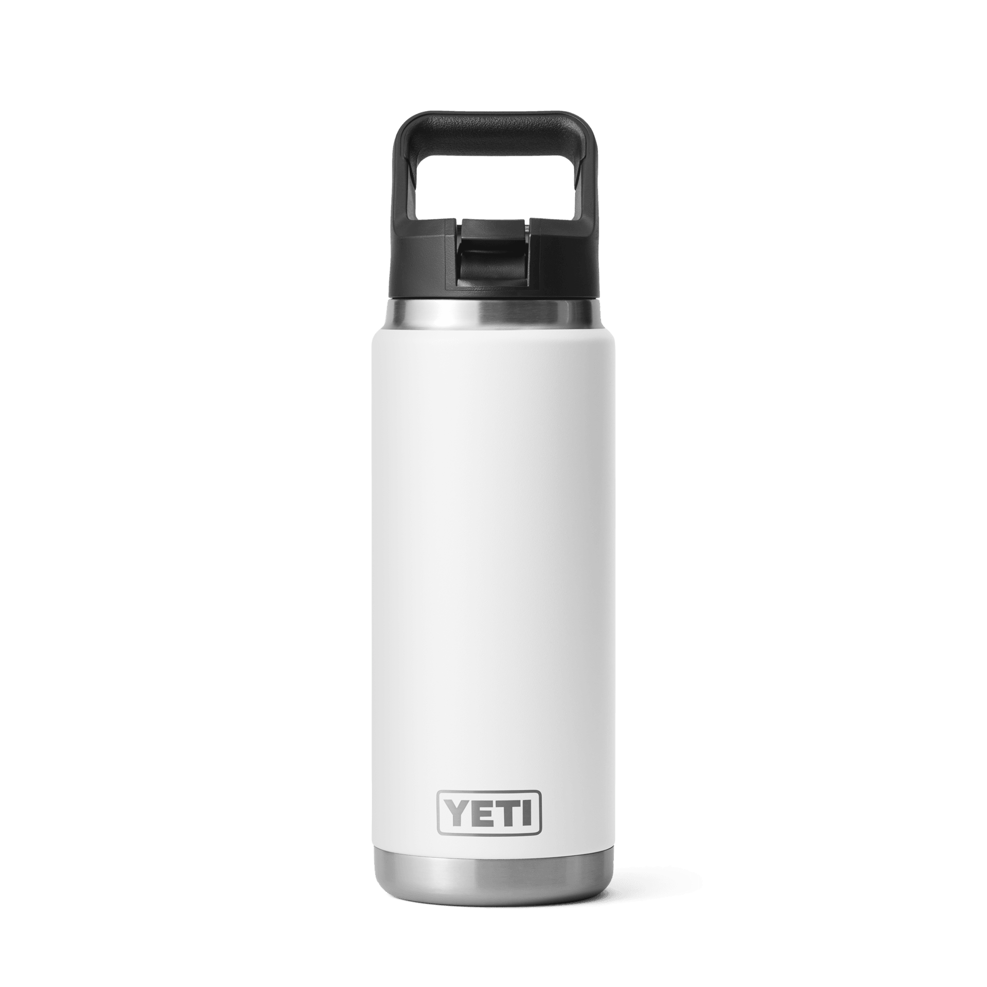 Rambler® 26 oz Water Bottle w/Straw Cap - White - Purpose-Built / Home of the Trades