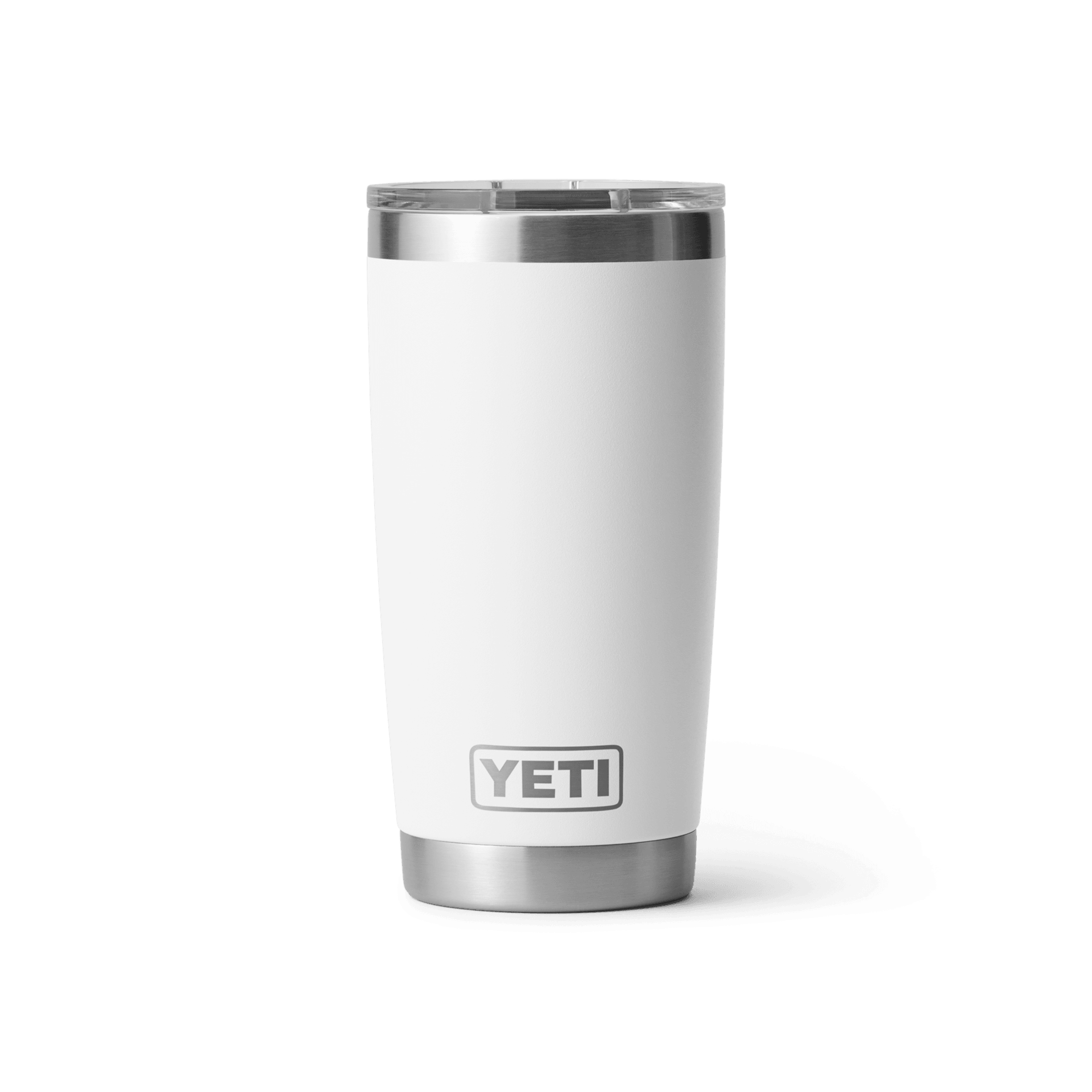 Rambler® 20 oz Tumbler w/Magslider™ Lid - White - Purpose-Built / Home of the Trades