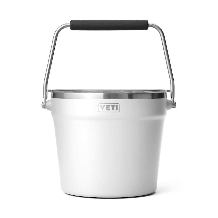 Rambler™ Beverage Bucket w/Lid - White - Purpose-Built / Home of the Trades