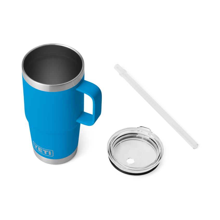 Rambler® 25 oz Mug W/Straw Lid - Big Blue Wave