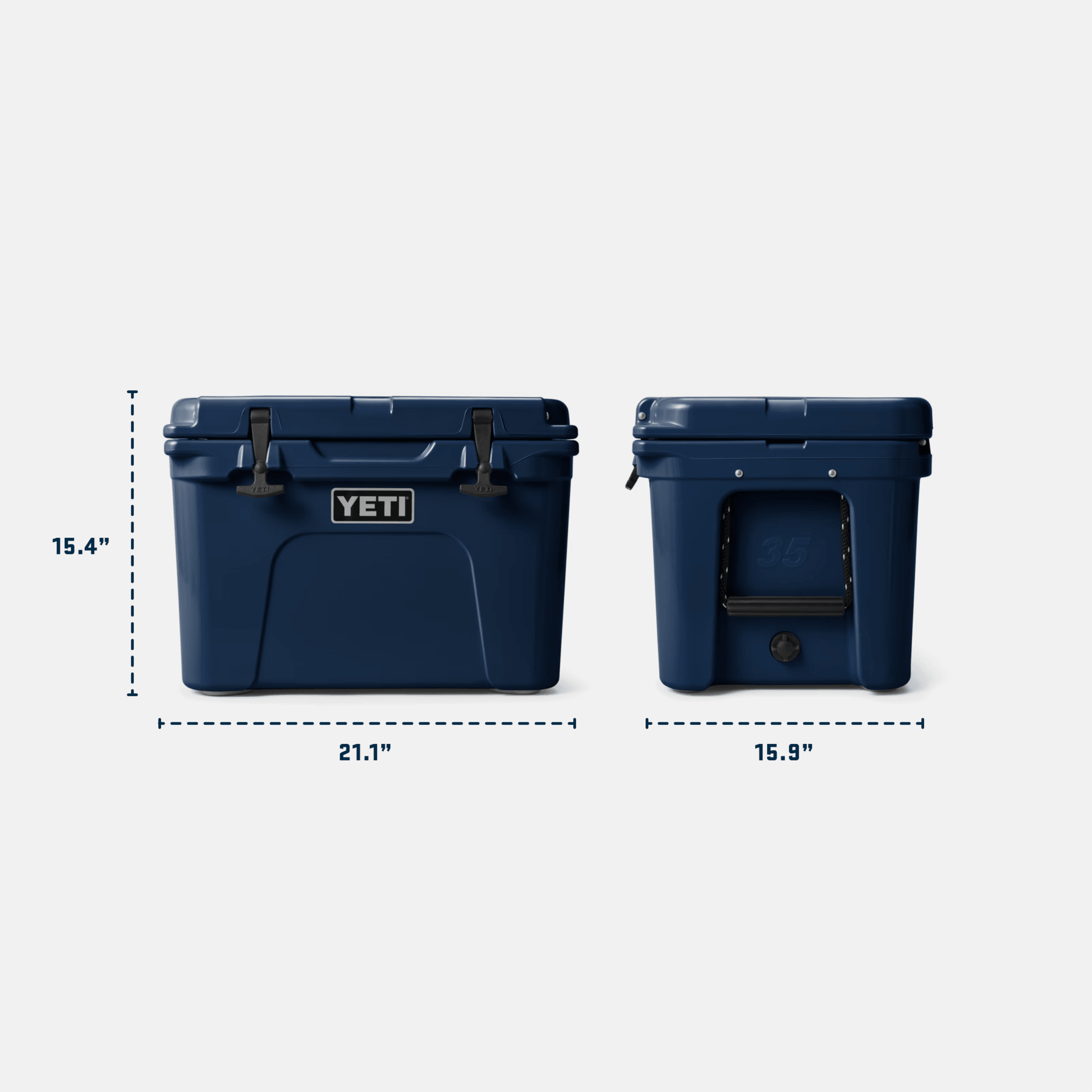 Tundra 35 Hard Cooler - Navy - Purpose-Built / Home of the Trades