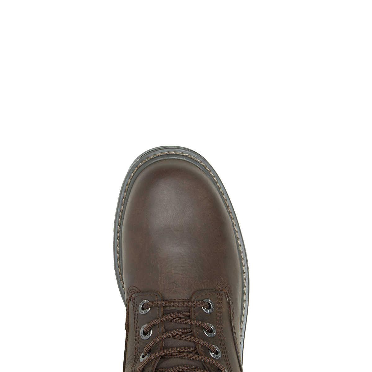 Men's Floorhand Waterproof Steel Toe 6" Work Boot - Dark Brown