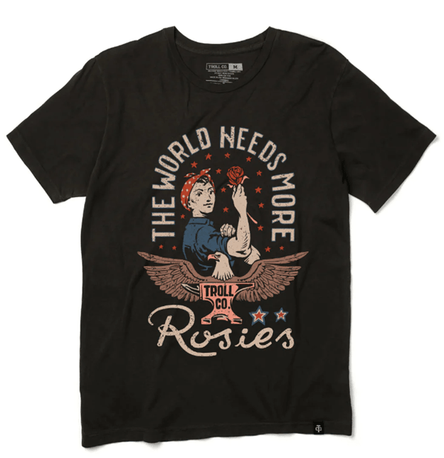 Women's Rosie Tee - Black - Purpose-Built / Home of the Trades
