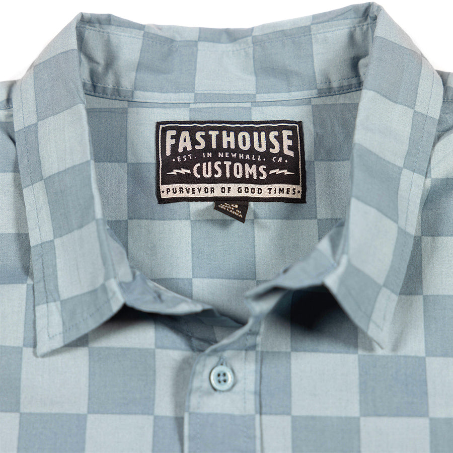 Winston SS Button Up Shirt - Blue