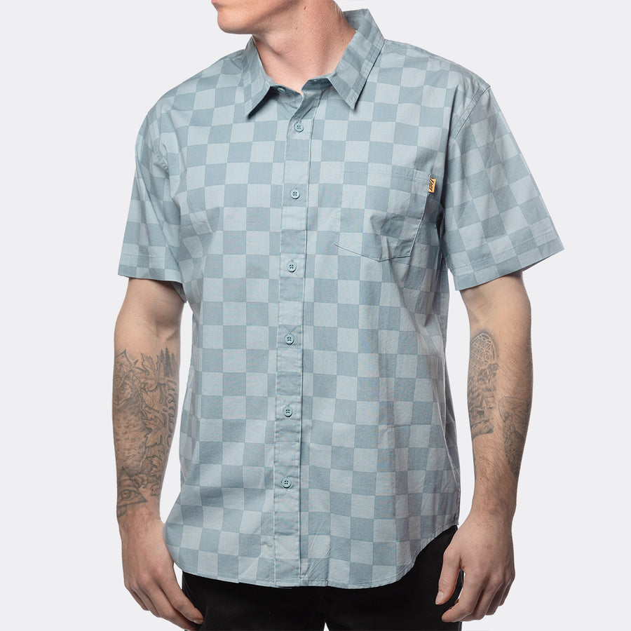 Winston SS Button Up Shirt - Blue