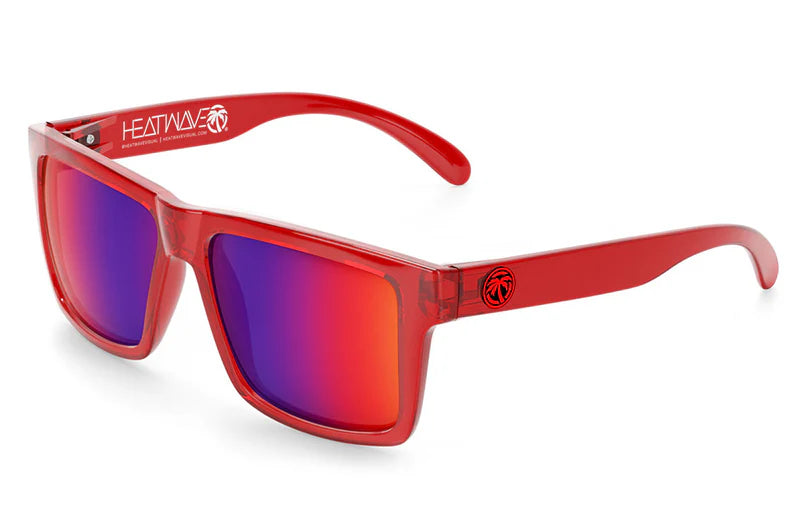 XLVise Z87 Sunglasses: Neon Red