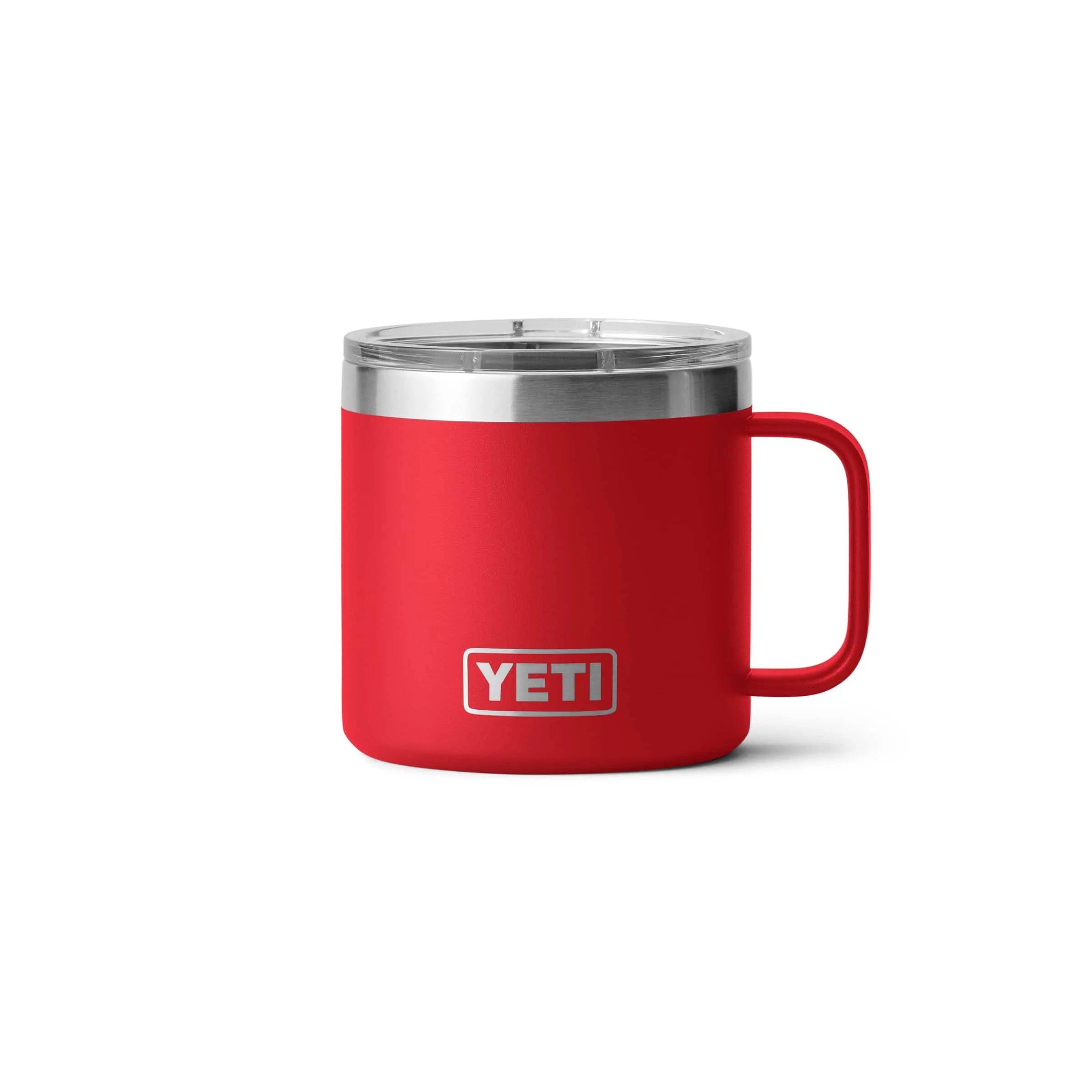 Rambler® 14 Oz Mug w/Magslider Lid - Rescue Red - Purpose-Built / Home of the Trades