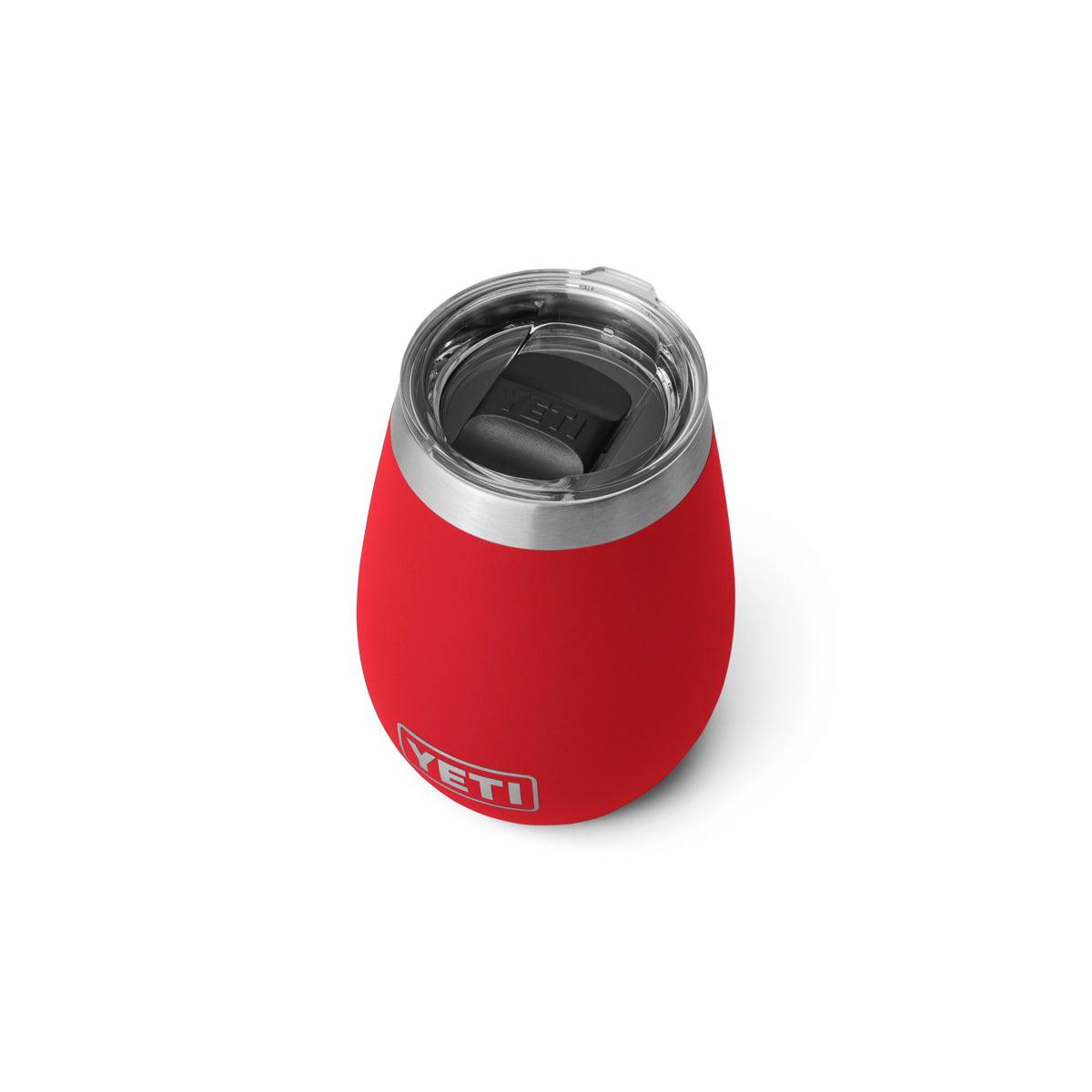 Rambler® 10 oz Wine Tumbler w/Magslider™ Lid - Rescue Red - Purpose-Built / Home of the Trades