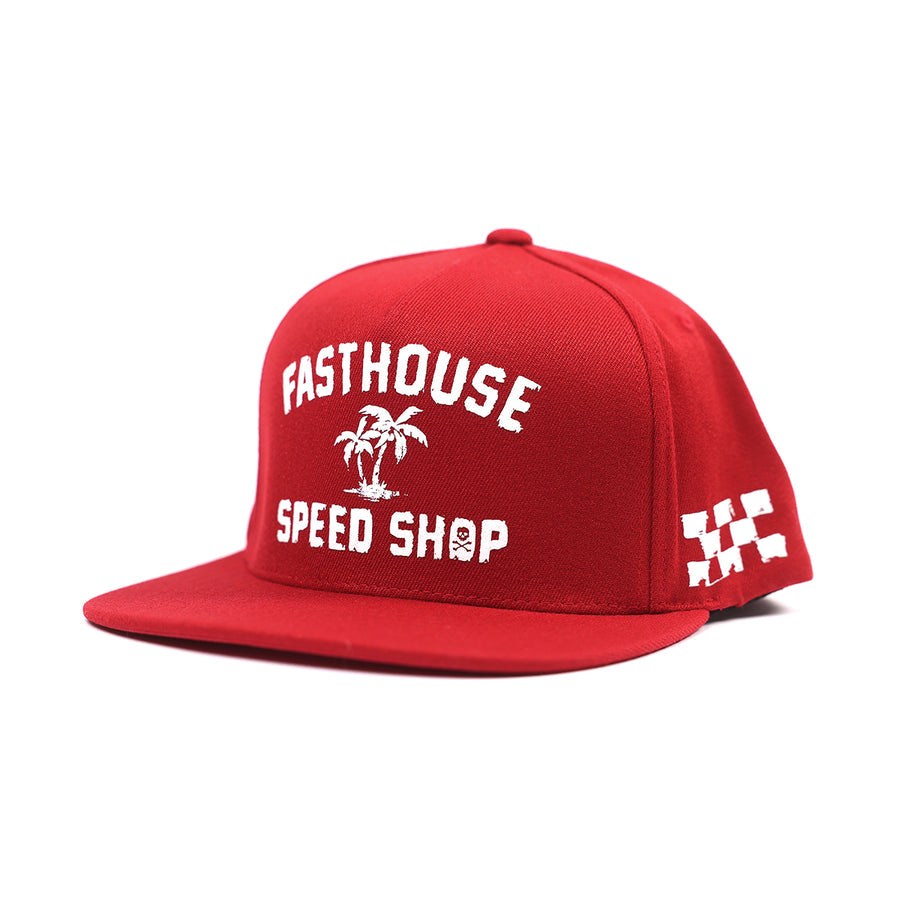 Alkyd Hat - Red - FASTHOUSE - Headwear