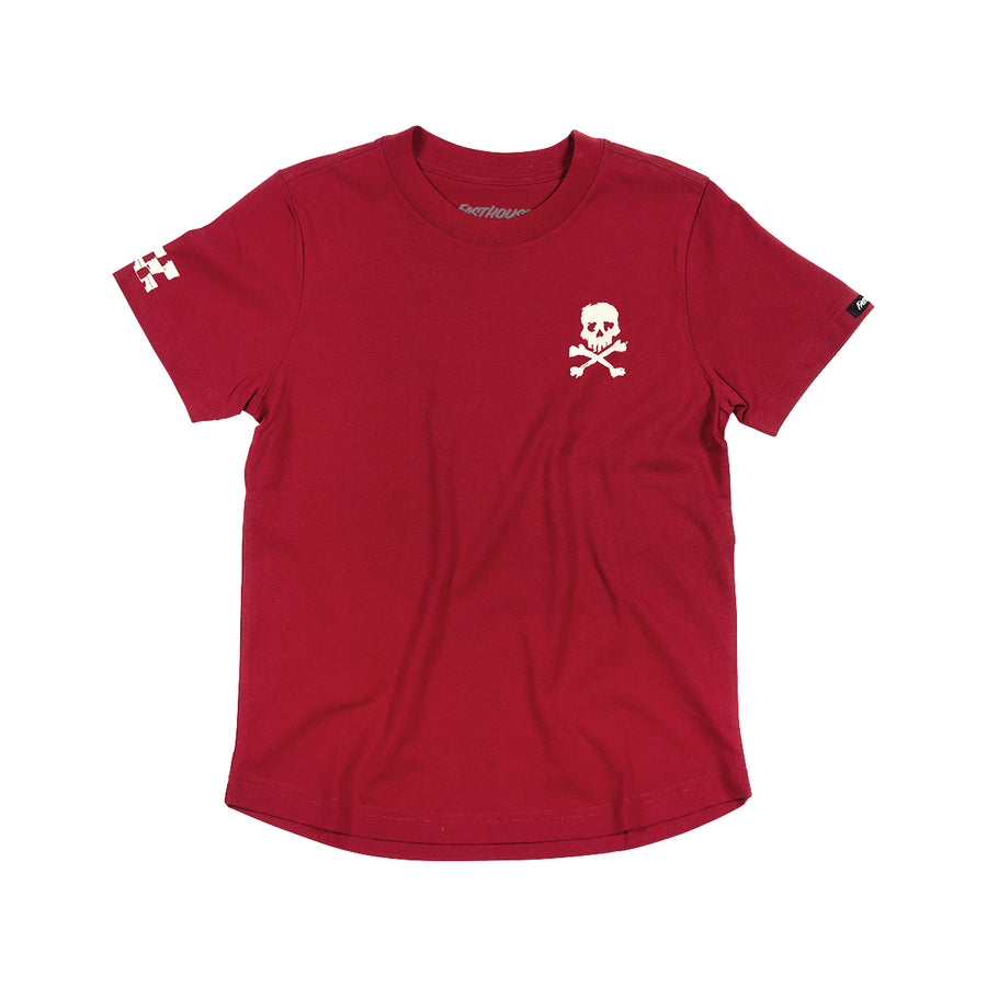 Youth Alkyd SS Tee - Cardinal