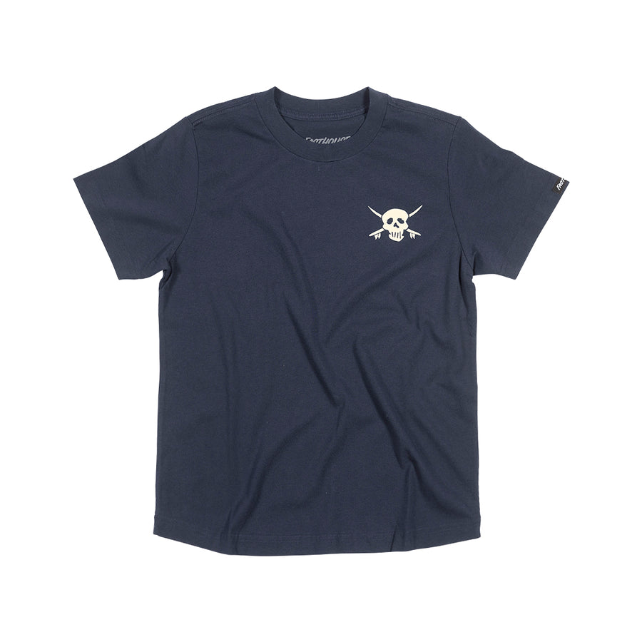 Youth Break SS Tee - Navy