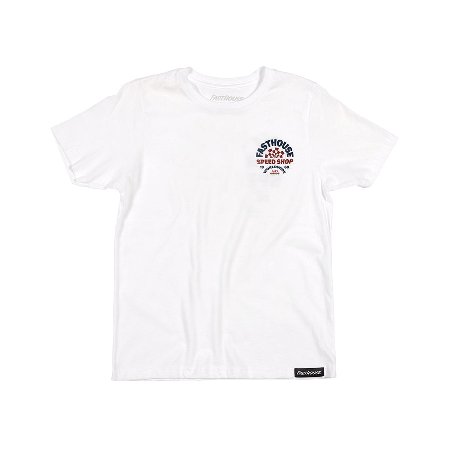 Youth Deco SS Tee - White