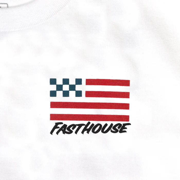 Youth Liberty SS Tee - White