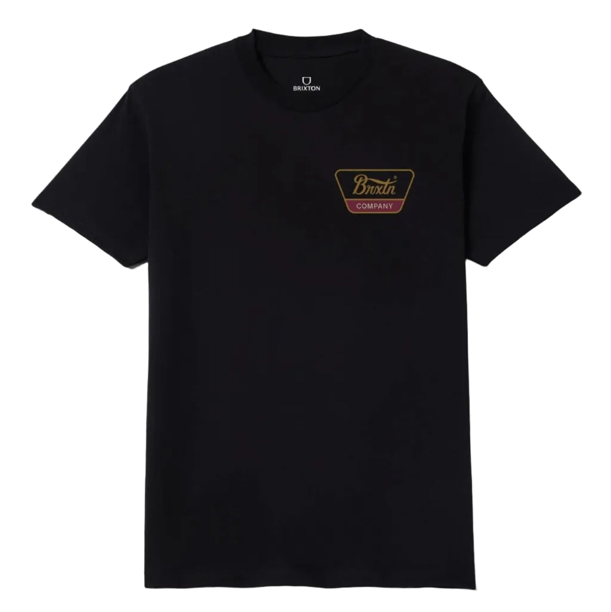 Linwood S/S Standard Tee- Black/Metal Bronze/Red Mahogany