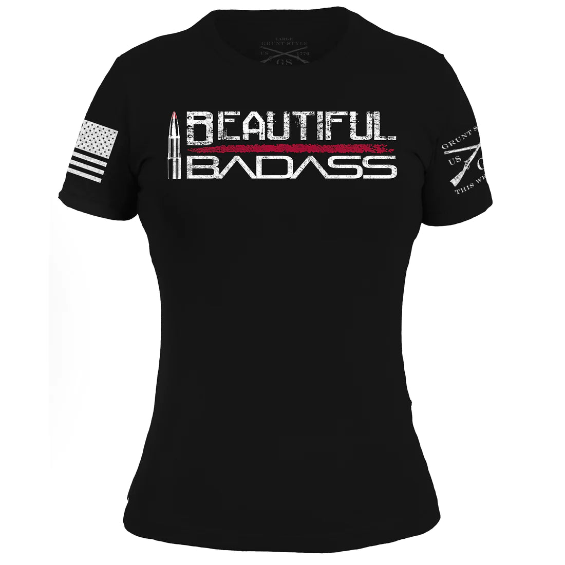 Women's Beautiful Badass Tee - Black