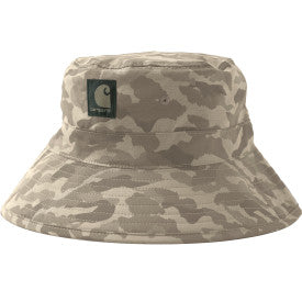 Youth Ripstop Camo Bucket Hat - Brown Camo