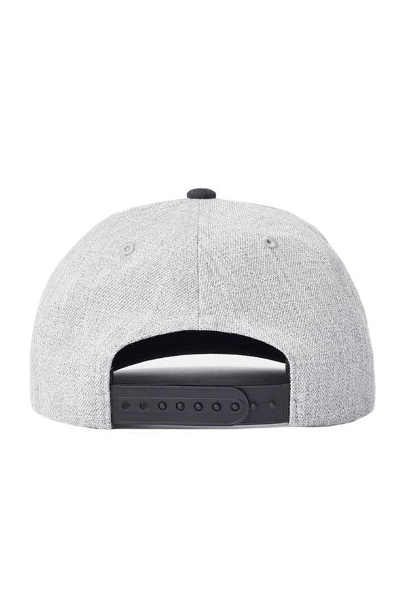 Crest C MP Snapback // Heather Grey & Black - Purpose-Built / Home of the Trades