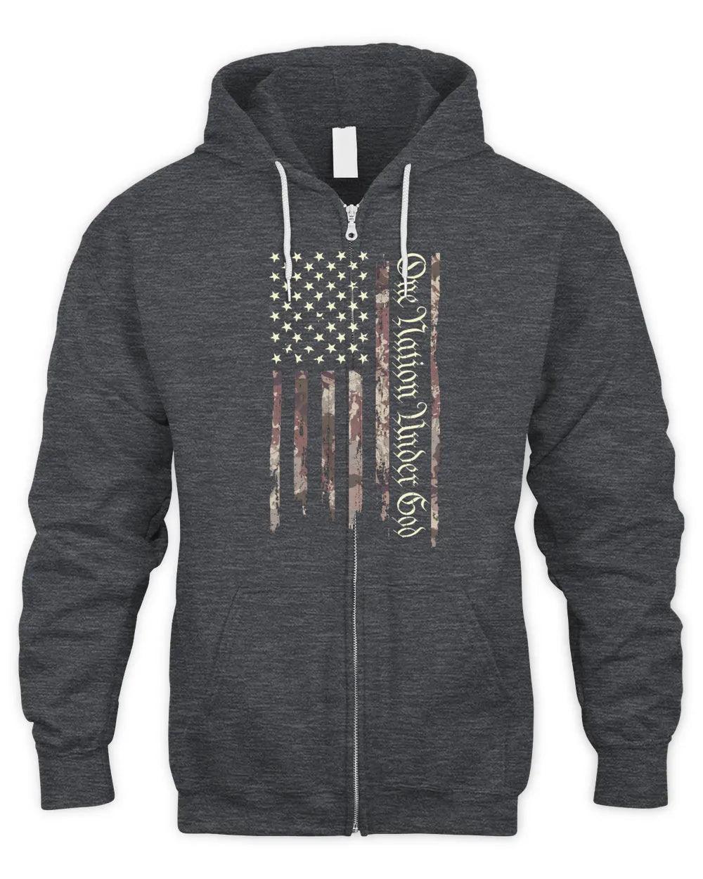 One Nation Zip Hood - Charcoal - Purpose-Built / Home of the Trades