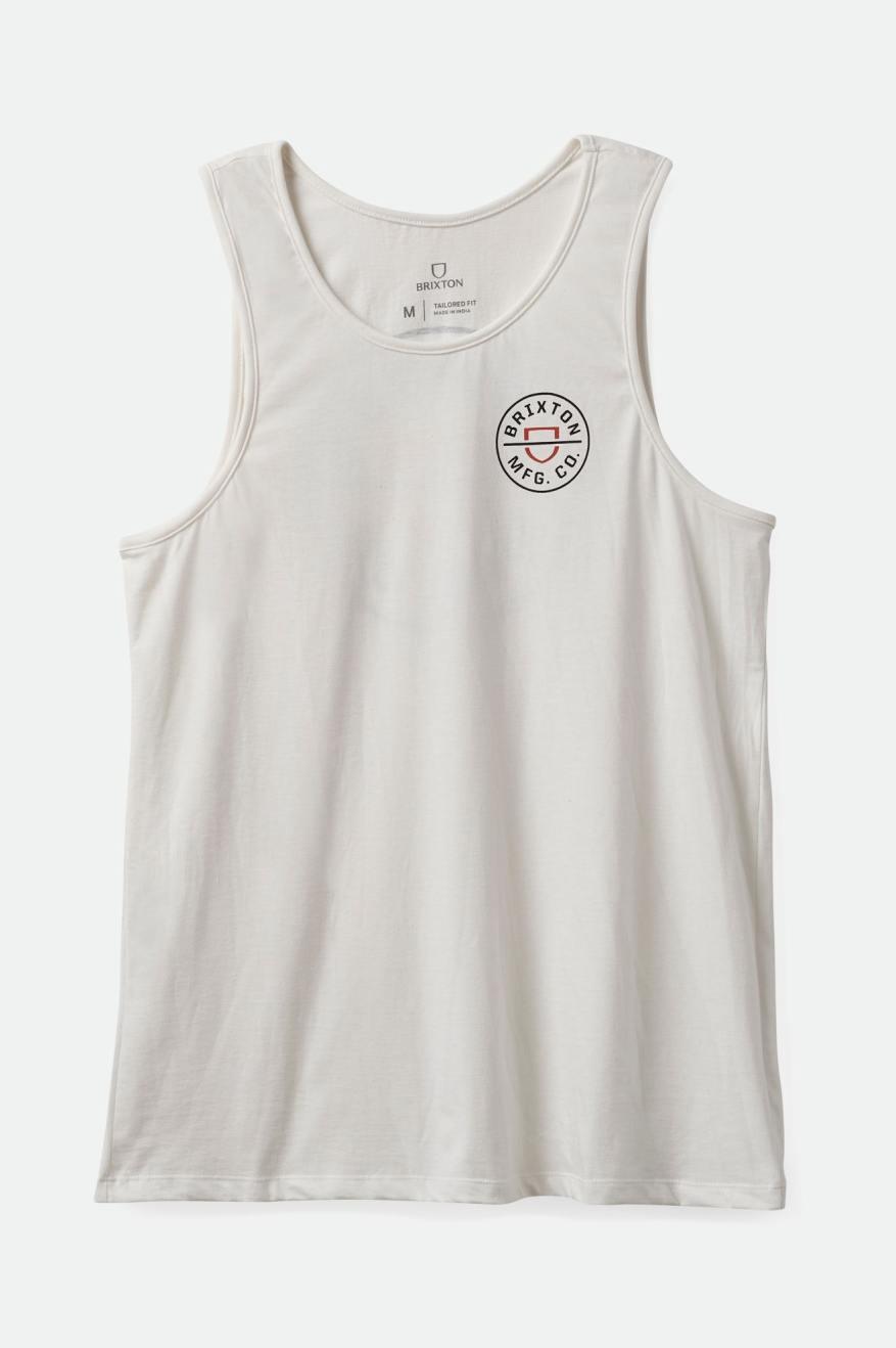 Crest Tank Top - Off White