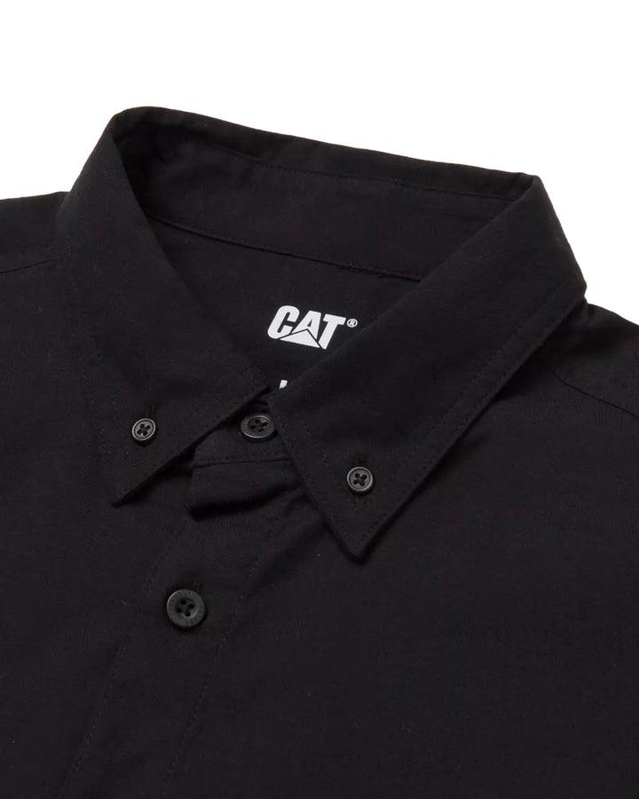 Men's Classic Oxford Long Sleeve Work Shirt - Black