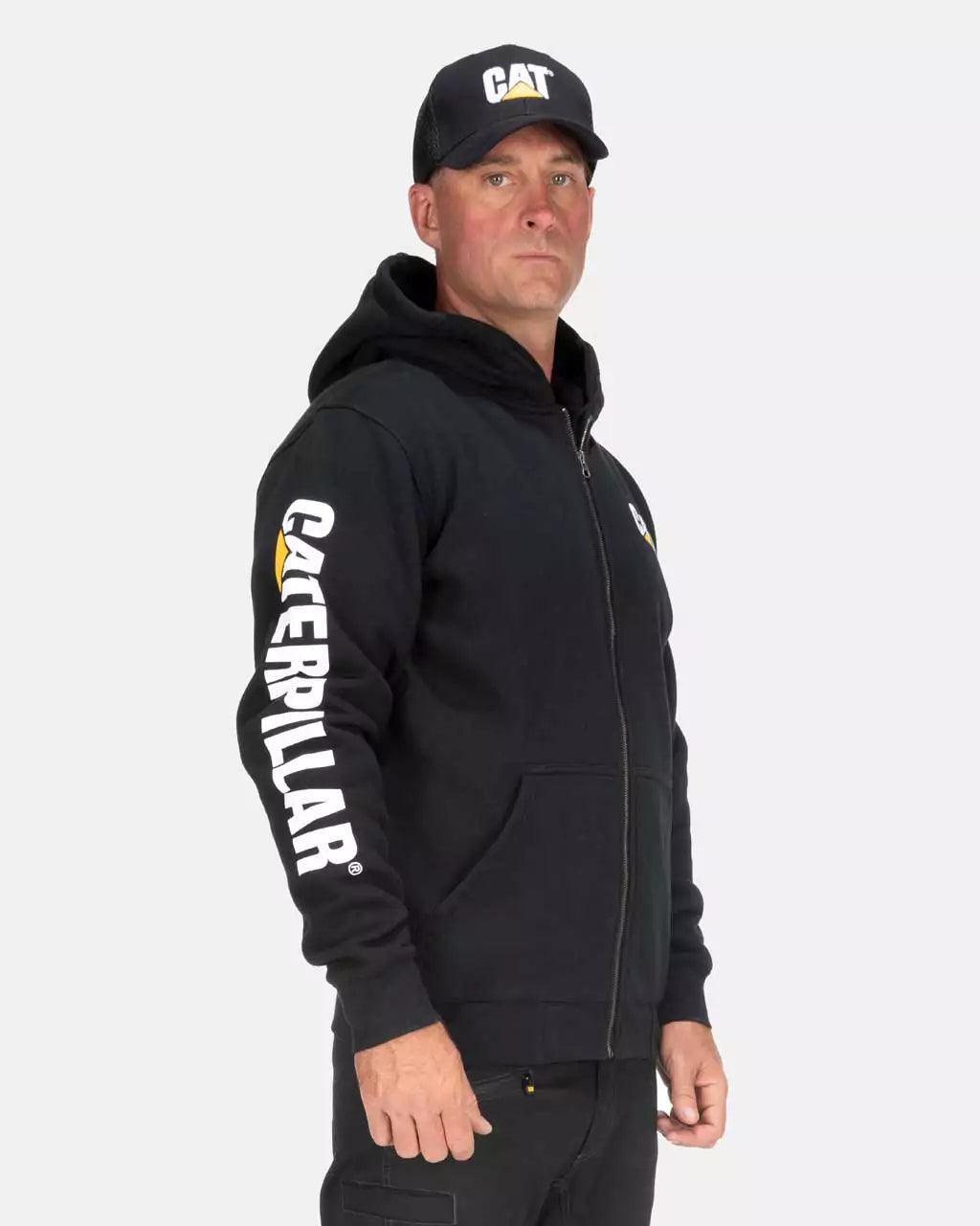 Men's Full Zip Hoodie - Black - Purpose-Built / Home of the Trades